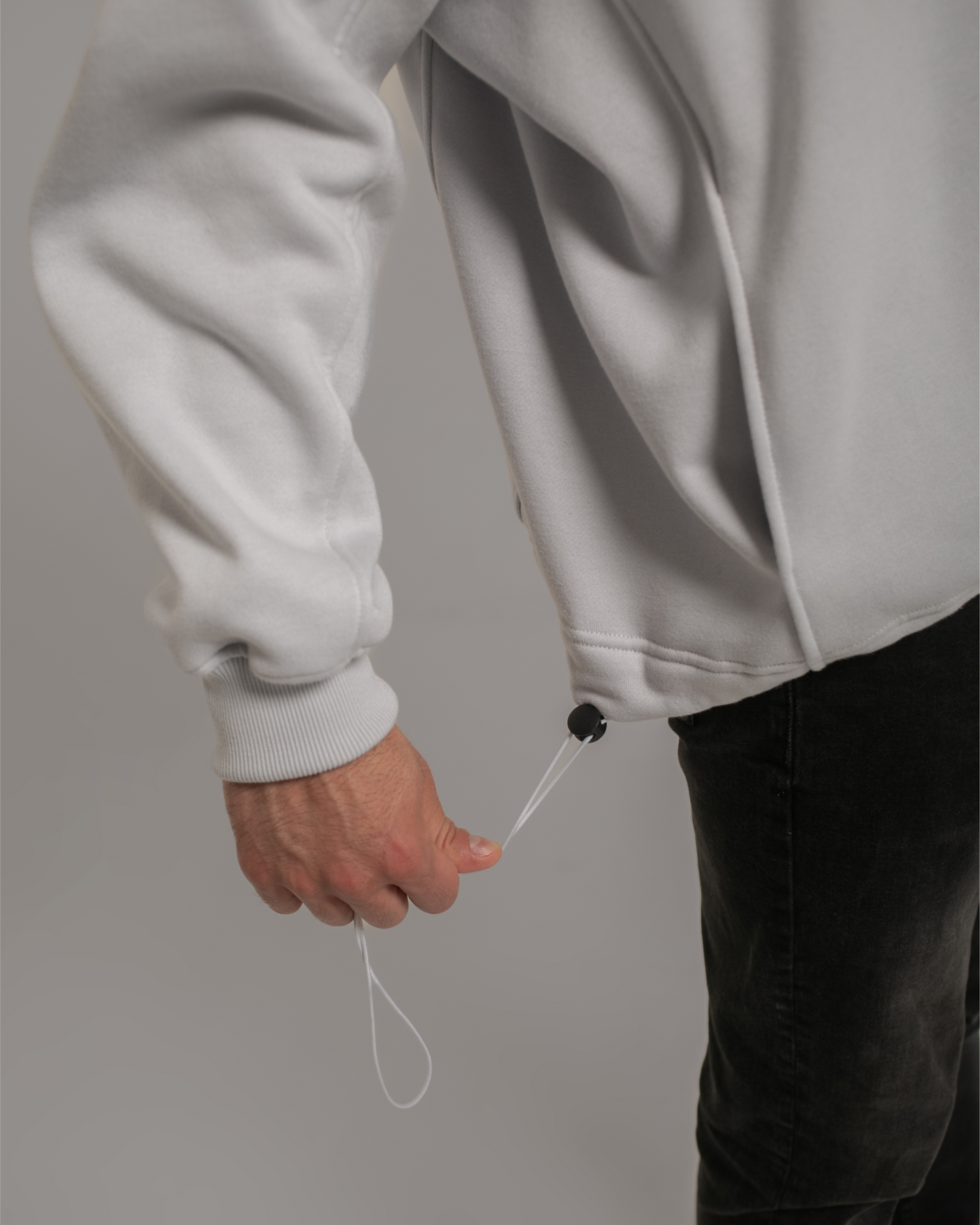 Frost White - Fleece Oversized Hoodie